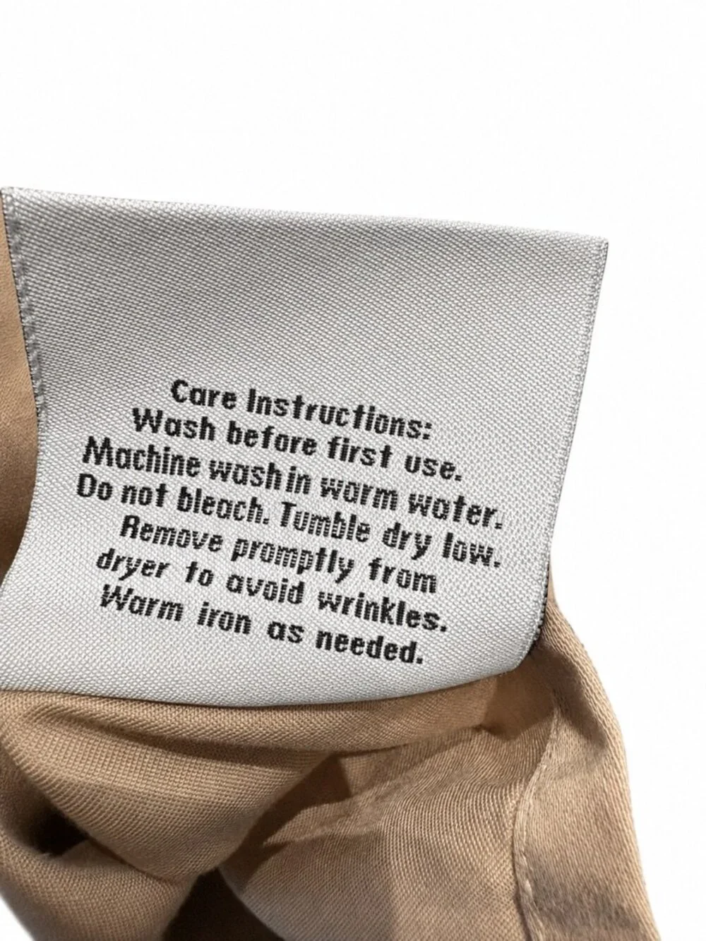 Charisma 100% Egyptian Cotton King Flat Sheet Beige Sateen Luxury Pre‑Owned